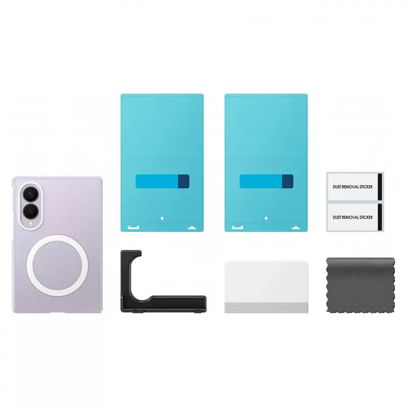 Capa Clear Magnet Samsung para Galaxy Z Fold8, transparente