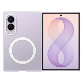 Capa Clear Magnet Samsung para Galaxy Z Fold8, transparente
