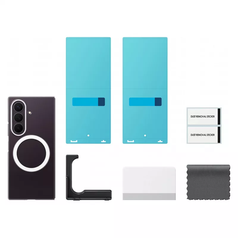 Samsung Clear Magnet Case para Galaxy Z Fold8 Ultra, transparente