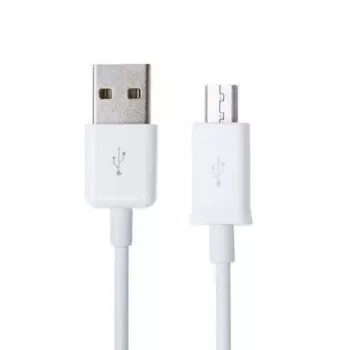 Samsung ECB-DU4AWE Cabo de dados/sincronização e carregamento Micro USB 1 m G900 S5 bulk - branco