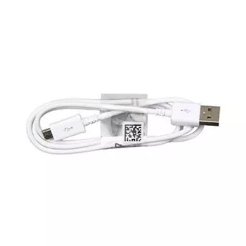 Samsung ECB-DU4AWE Cabo de dados/sincronização e carregamento Micro USB 1 m G900 S5 bulk - branco