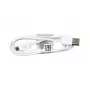 Samsung ECB-DU4AWE Cabo de dados/sincronização e carregamento Micro USB 1 m G900 S5 bulk - branco