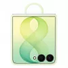 Capa com anel magnético de silicone Samsung EF-EF776CGEGWW para Galaxy Z Flip8, Verde