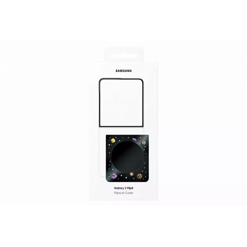 Samsung EF-FF776CBEGWW Capa Flipsuit para Galaxy Z Flip8, Preto