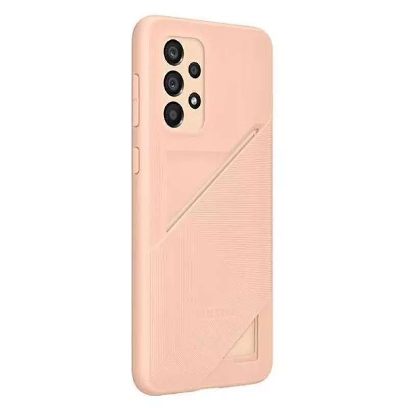 Samsung EF-OA336TPEGWW Capa com compartimento para cartões para Galaxy A33 5G, pêssego