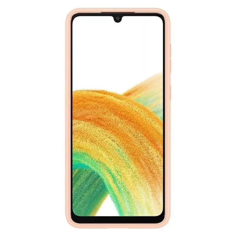 Samsung EF-OA336TPEGWW Capa com compartimento para cartões para Galaxy A33 5G, pêssego