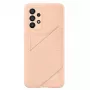 Samsung EF-OA336TPEGWW Capa com compartimento para cartões para Galaxy A33 5G, pêssego