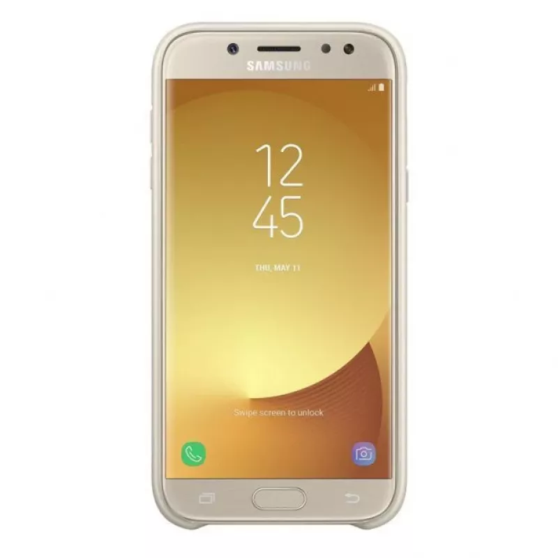 Samsung capa de dupla camada EF-PJ530CFEGWW para Galaxy J5 (2017) dourada