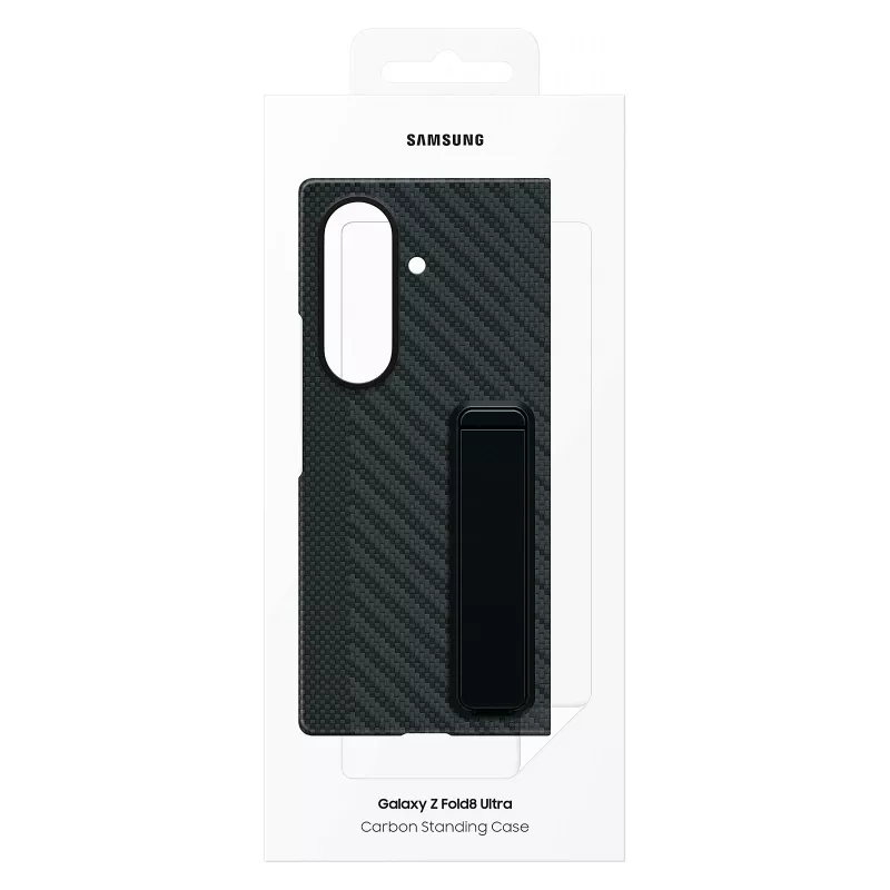 Samsung Carbon Standing Case para Galaxy Z Fold8 Ultra, preto