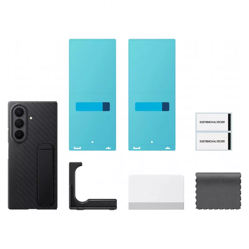 Samsung Carbon Standing Case para Galaxy Z Fold8 Ultra, preto