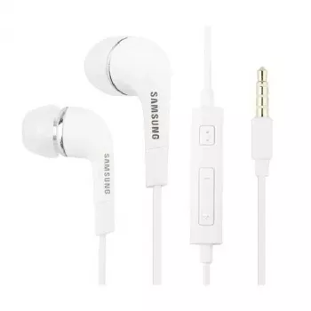 Samsung EHS64AVFWE Auscultador Estéreo In-Ear com Controlo de Volume, Branco (Bulk)