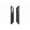 Samsung Enzo capa em aramida para Galaxy S25 Ultra – preto prateado