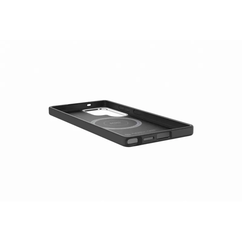 Samsung Enzo capa em aramida para Galaxy S25 Ultra – preto prateado