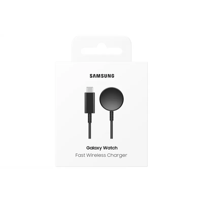 Samsung EP-OL715 carregador sem fios rápido para Galaxy Watch 5/6/7/8/9/Ultra/Ultra2, preto
