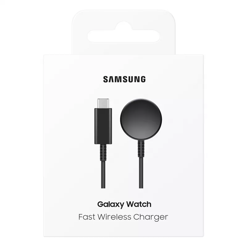 Samsung EP-OL715 carregador sem fios rápido para Galaxy Watch 5/6/7/8/9/Ultra/Ultra2, preto