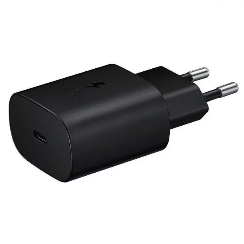 Carregador de viagem Samsung EP-TA800EBE USB-C 25W preto