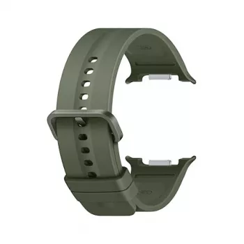 Bracelete desportivo Samsung ET-SNL35 M/L para Galaxy Watch 8/9 – azeitona (fluoroelastómero)