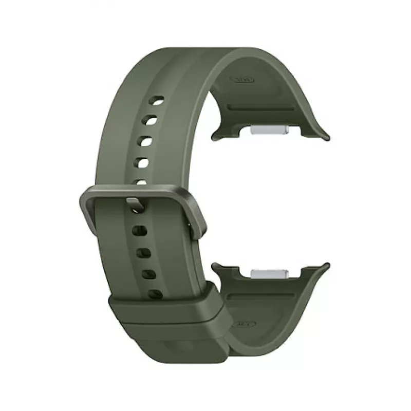 Bracelete desportivo Samsung ET-SNL35 M/L para Galaxy Watch 8/9 – azeitona (fluoroelastómero)