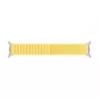 Pulseira de tecido Samsung (S/M) para Galaxy Watch9 (Watch8) – pulseira de nylon amarela