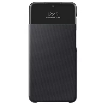 Capa carteira Smart S View Samsung Galaxy A42 5G Preto