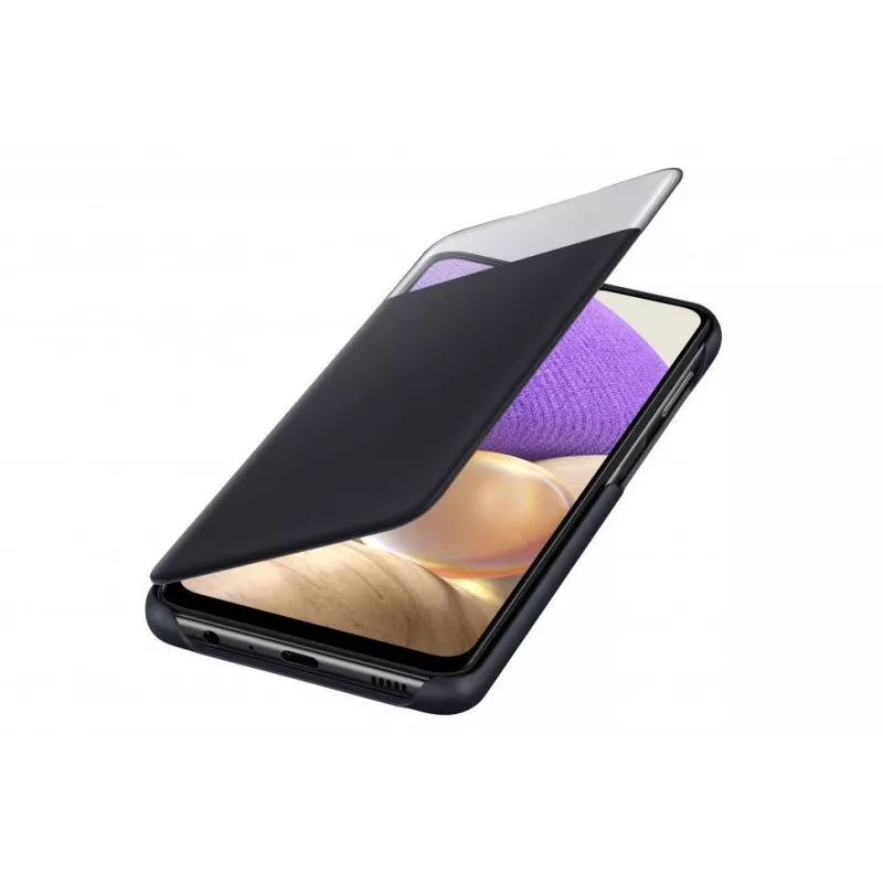 Capa carteira Smart S View Samsung Galaxy A42 5G Preto