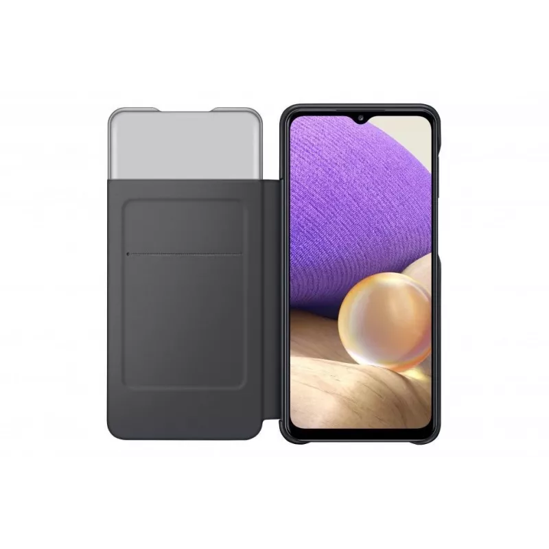 Capa carteira Smart S View Samsung Galaxy A42 5G Preto
