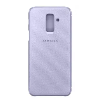 Samsung capa tipo carteira para Galaxy A6+ (2018), roxo