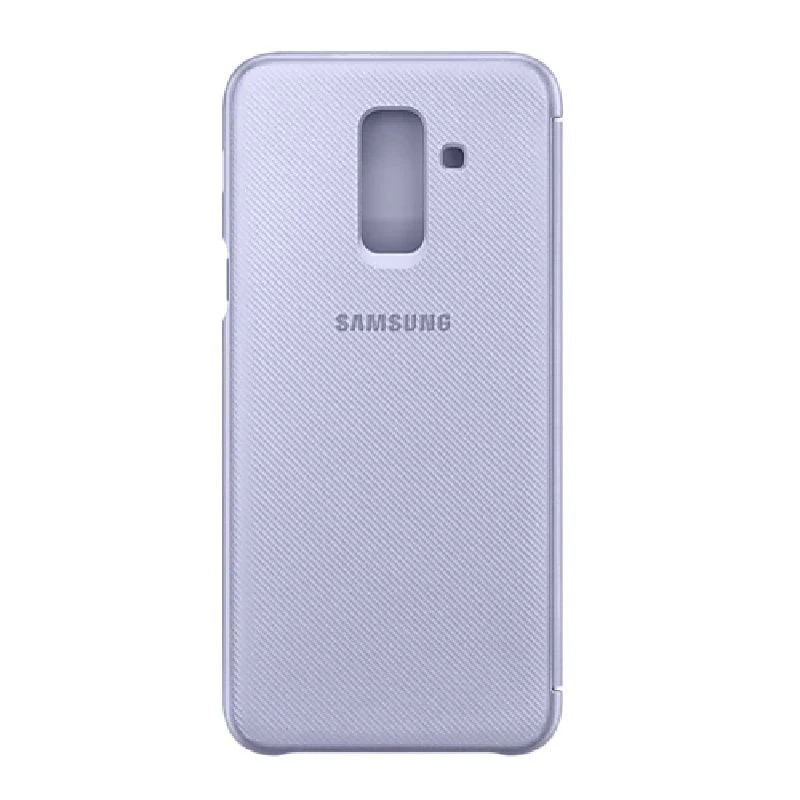 Samsung capa tipo carteira para Galaxy A6+ (2018), roxo