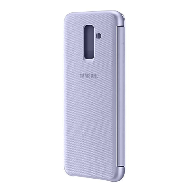 Samsung capa tipo carteira para Galaxy A6+ (2018), roxo
