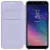 Samsung capa tipo carteira para Galaxy A6+ (2018), roxo