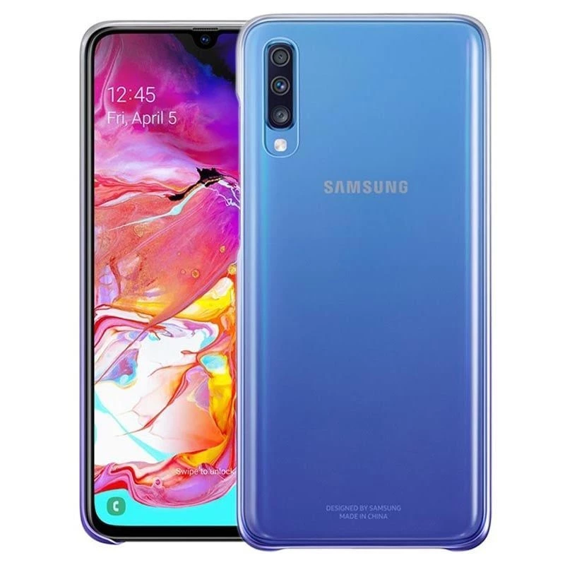 Capa Gradation Samsung Galaxy A70 EF-AA705CVEGWW violeta