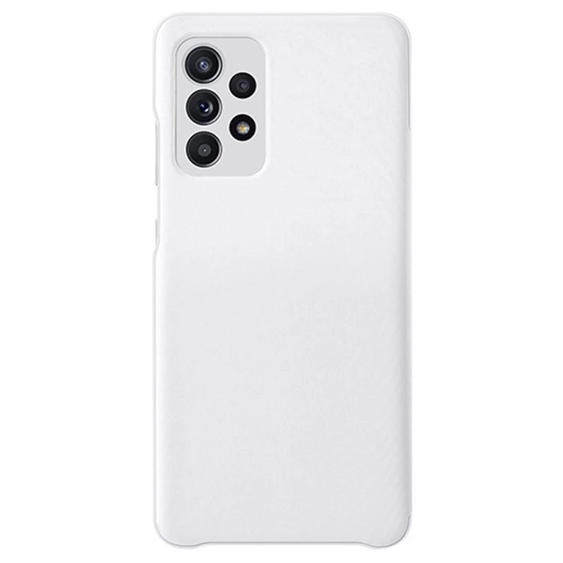 Capa tipo carteira Smart S View Samsung para Galaxy A72 Branca