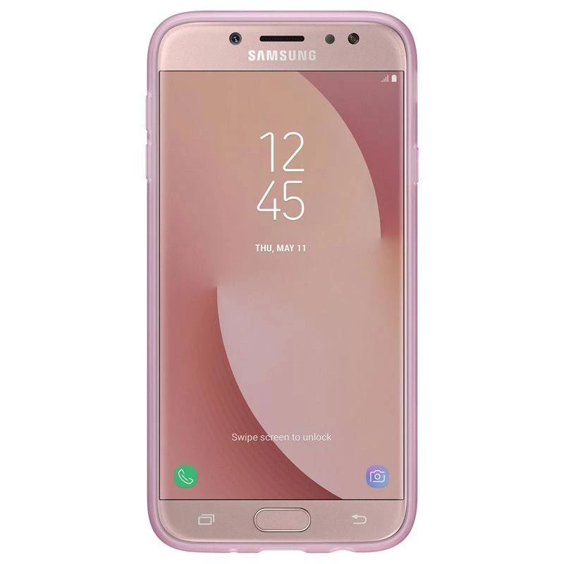 Capa de dupla camada Samsung para Galaxy J3 2017 rosa EF-PJ330CPEG