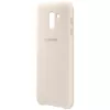 Capa de dupla camada Samsung para Galaxy J6 (2018) EF-PJ600CFEGWW dourada