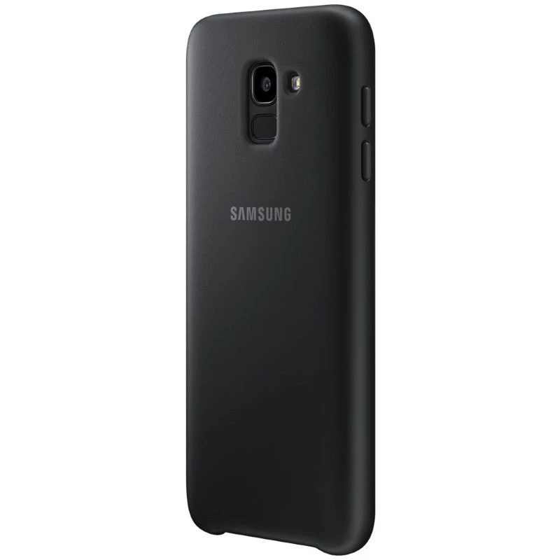 Capa de proteção Samsung Dual Layer para Galaxy J6 (2018) Preto EF-PJ600CBEGWW