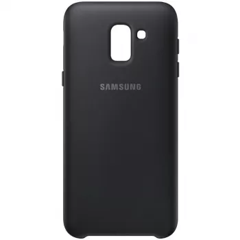 Capa de proteção Samsung Dual Layer para Galaxy J6 (2018) Preto EF-PJ600CBEGWW