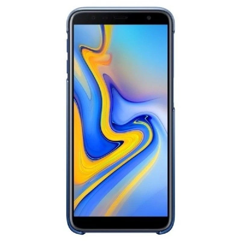 Samsung Galaxy J6 Plus capa Gradation EF-AJ610CLEGWW azul
