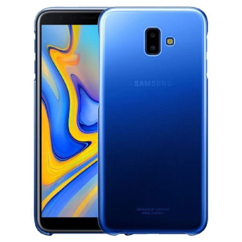 Samsung Galaxy J6 Plus capa Gradation EF-AJ610CLEGWW azul