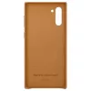 Capa de pele Samsung Galaxy Note 10 camel