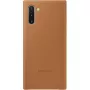 Capa de pele Samsung Galaxy Note 10 camel