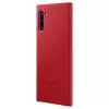 Capa de pele Samsung Galaxy Note 10 Vermelho