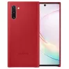 Capa de pele Samsung Galaxy Note 10 Vermelho