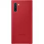 Capa de pele Samsung Galaxy Note 10 Vermelho