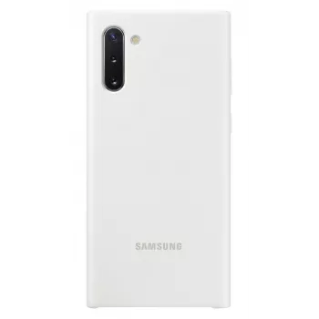 Capa de Silicone Samsung Galaxy Note 10 Branca