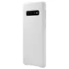 Capa de pele Samsung Galaxy S10 branca