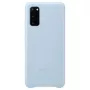 Capa de pele Samsung Galaxy S20 Azul
