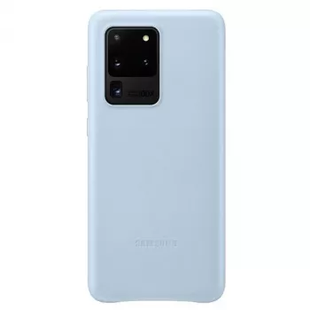 Samsung Galaxy S20 Ultra Capa de pele azul-céu