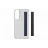 Capa Clear Strap para Samsung Galaxy S21 FE cinzento-escuro