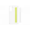 Samsung Galaxy S21 FE Capa Clear Strap Branco