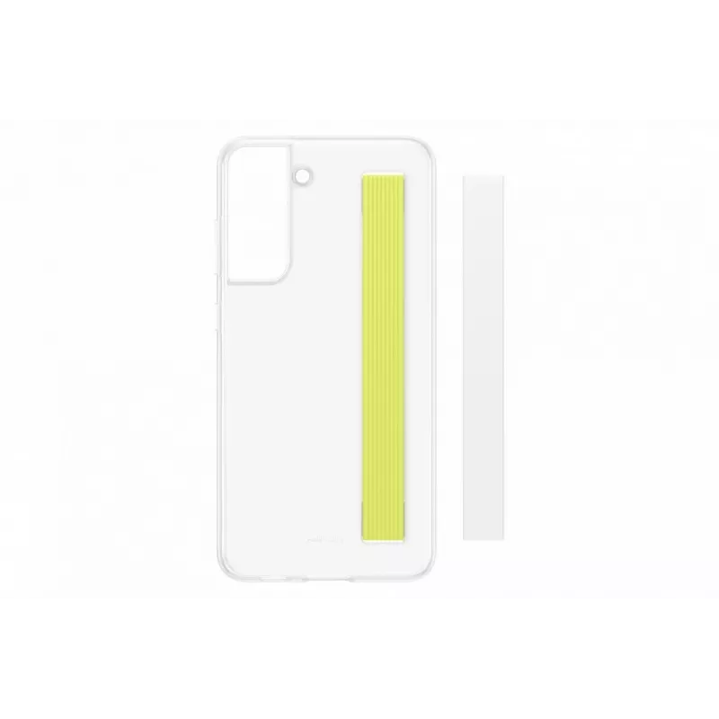 Samsung Galaxy S21 FE Capa Clear Strap Branco